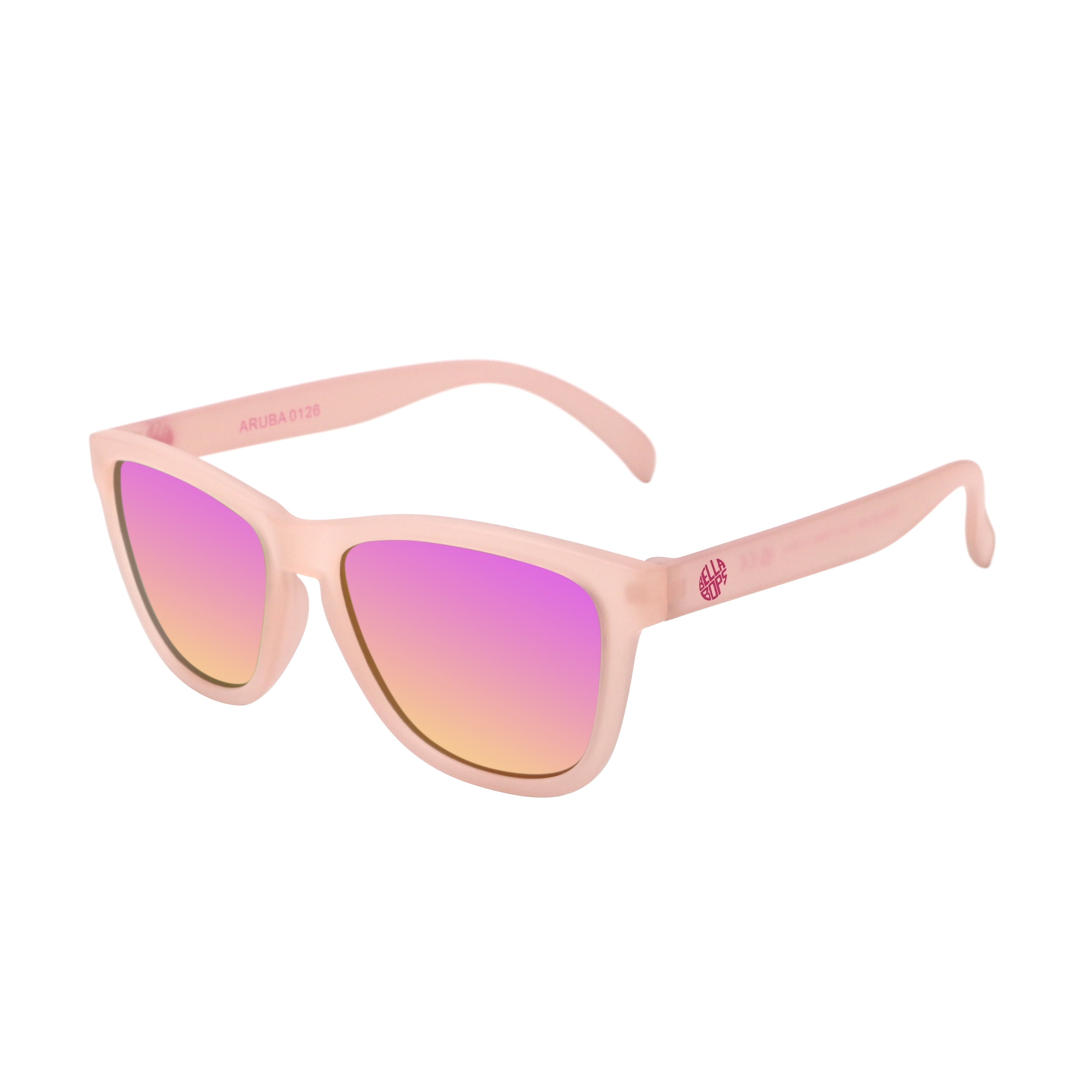 Arruba Peach Frosted GripVision™ SUNGLASSES (0126)