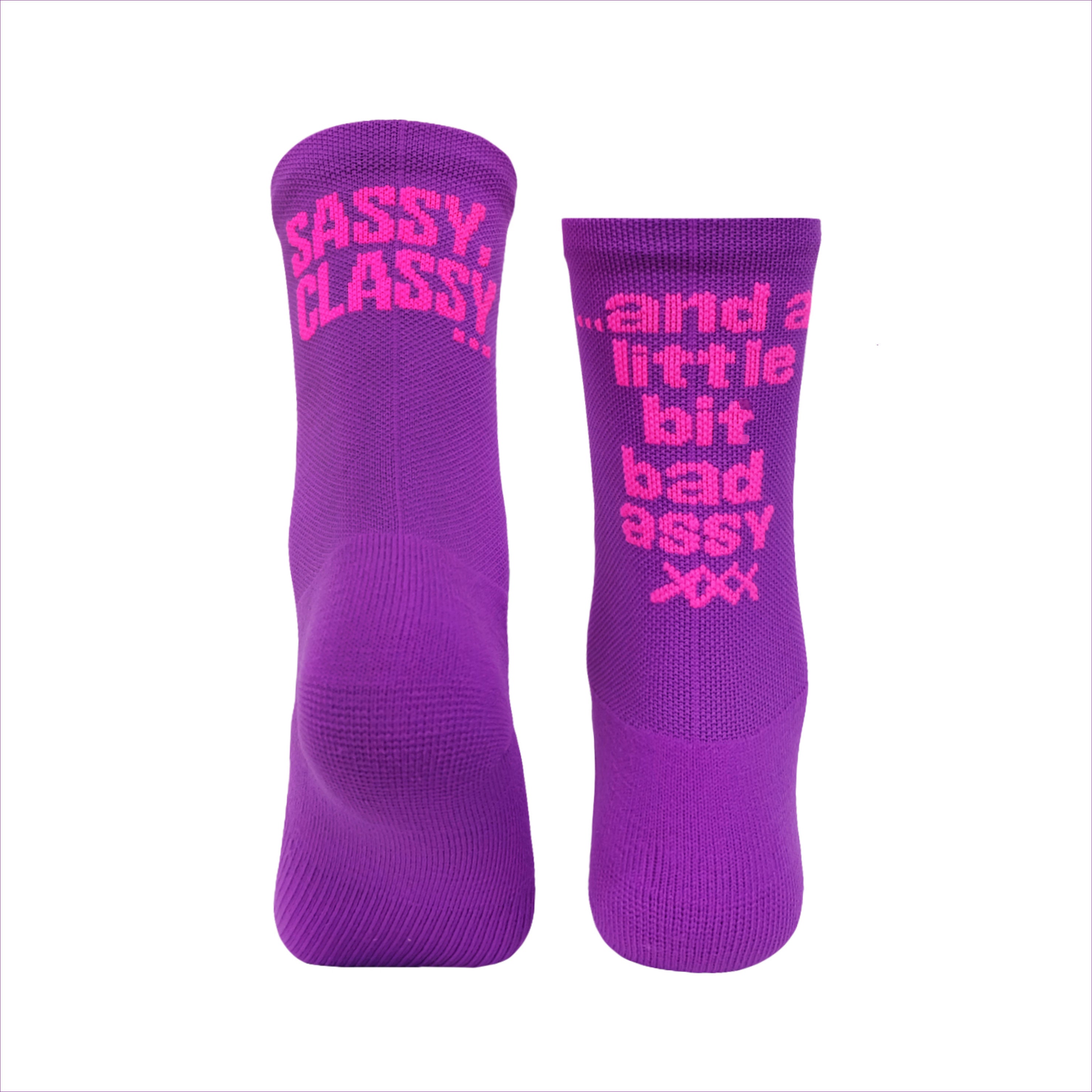 Sassy, Classy and a little bit.... epic running socks