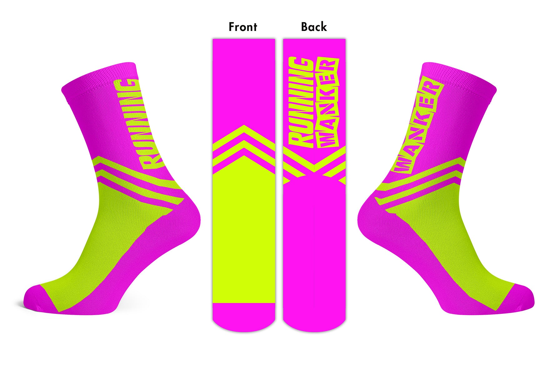 Running W*nker! epic running socks